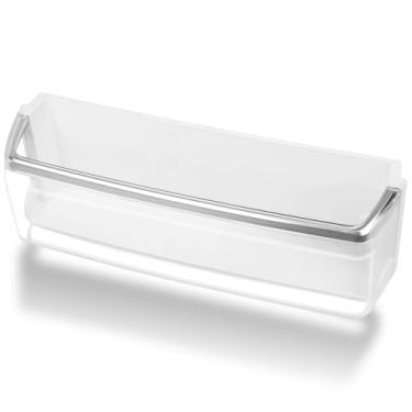 Imagem de Compartimento de porta de geladeira atualizado AAP73252302 esquerdo compatível com substituição de prateleira de porta de geladeira LG LFX31945ST LMXC23796S LFXC24726S AAP73252306 Prateleira de porta