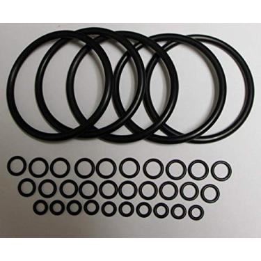 Imagem de Conjunto de 10 anéis de vedação universal Kegco para barril Cornelius Home Brew e caseiros com adesivo Pride Barril