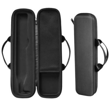 Imagem de NUHFUFA Estojo portátil de armazenamento de viagem compatível com alisador de cabelo Dyson Airstrait HT01, bolsa de transporte rígida, acessórios para alisador, bolsa protetora antiarranhões à prova