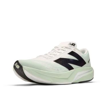 Imagem de New Balance FuelCell Rebel V4 Tênis de corrida masculino, Cinza de argila/branco/preto, 4