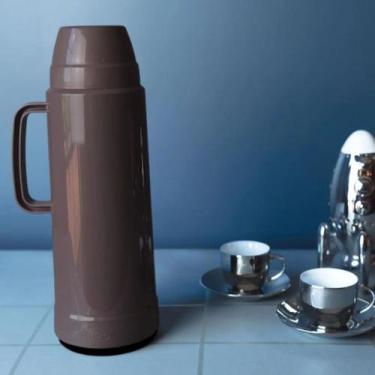 Imagem de Garrafa térmica 1 Litro café chá Mor 24 Horas Quente Garantido Diversa