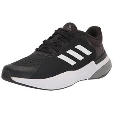 Imagem de adidas Tênis masculino Response Super 3.0, Núcleo preto/preto/branco Ftwr, 43