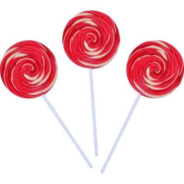 Imagem de Pirulito Psicodelico Vermelho 600gr - Bidoo
