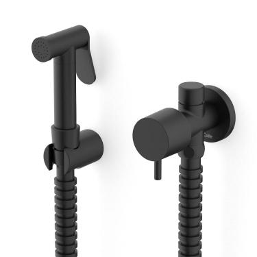 Imagem de Ducha Higienica C/ Deriv Celite Basic Preto Matte B5062c7r0b