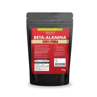 Imagem de Suplemento em Pó Red Fit Nutrition 100% Puro Importado Beta-Alanina 150g-Unissex