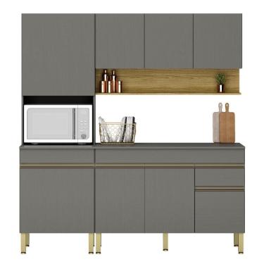 Imagem de Conjunto de Armarios Modulados Line com 8 Portas e 1 Gaveta