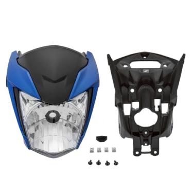 Imagem de Kit Frente Completa Farol Aranha Honda Cg Titan 160 2022 A 2024 Todas Cores(Azul Caraiva da Fan)