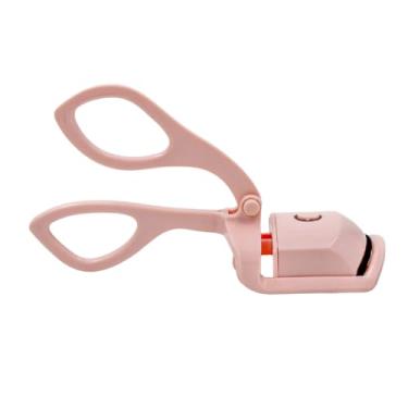 Imagem de Modelador de Cílios Elétrico Térmico USB, 2 Níveis de Temperatura, Recarregável, 13cm, Rosa