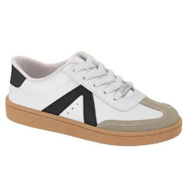 Imagem de Tênis Infantil Menina Molekinha Casual Off White 33