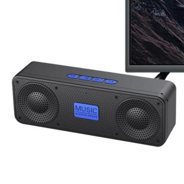 Imagem de Alto-falante Sem Fio | Coluna Sem Fios com Bateria Recarregável - Amplificador de Áudio com Graves à Prova d'Água para Acampamento Praia Viagem Carro Festa Pátio Piscina Ginásio Banho ao Ar Livre