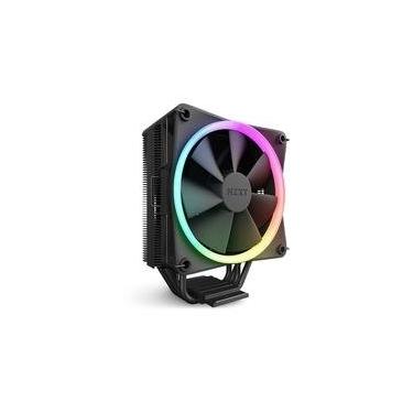 Imagem de Air Cooler NZXT T120, RGB, AMD/Intel, 120mm, Preto - RC-TR120-B1