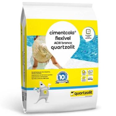 Imagem de Argamassa Cimentcola Flexível AC3 Branco 20 Kilos - 0069.00000.0020PL 