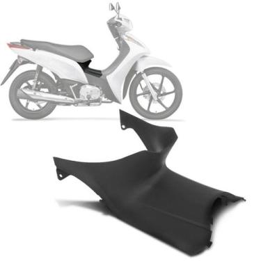 Imagem de Tampa Central Protetor De Pernas Moto Honda Biz 125 Ks Es + 2011 a 201