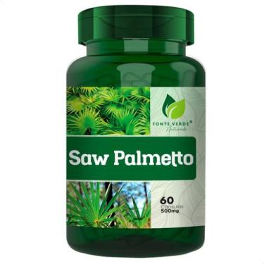 Imagem de Saw Palmetto 100% Natural 60 Cáps 500mg - Fonte Verde