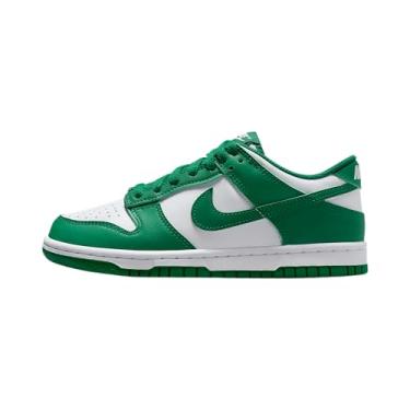 Imagem de Nike Tênis Dunk Low Big Kids (Fb9109-114, Branco/Malaquita) Tamanho 4,5