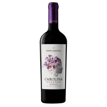 Imagem de Vinho Tinto Chileno Carolina Reserva Merlot 750ml - Santa Carolina, Se