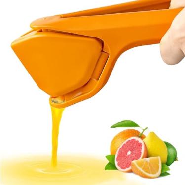 Imagem de Espremedor de frutas cítricas - Espremedor manual de limão e laranja - espremedor de suco sem esforço - design que economiza espaço
