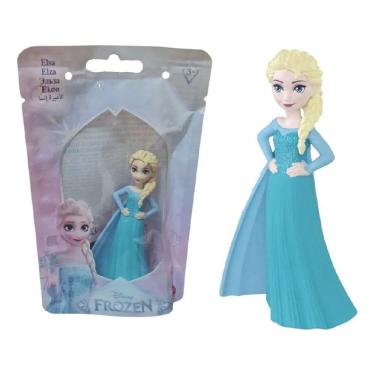 Imagem de Disney Princesa Mini Boneca Elsa com Vestido - Mattel