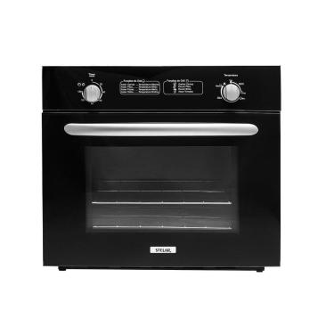 Imagem de Forno de Embutir à Gás Stelar de 55 Litros Preto