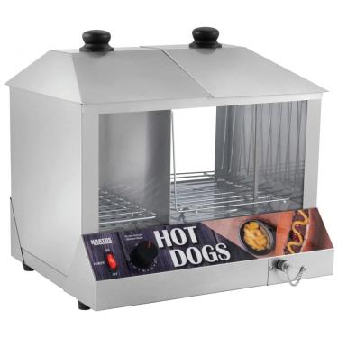 Imagem de Máquina de Hot Dog até 100un Por Vez em Aço Inoxidável, 110V 1300W, Kratos 29M010, Prata
