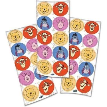 Imagem de Adesivo Ursinho Pooh C/30 Festcolor