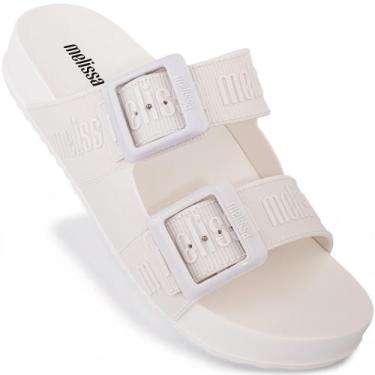 Imagem de Sandália Melissa Cozy Slide M-Lover Original 35849, Branco, 37