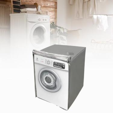 Imagem de CAPA PARA SECADORA ELECTROLUX 11KG STL11 STH11 TRANSPARENTE (CINZA)