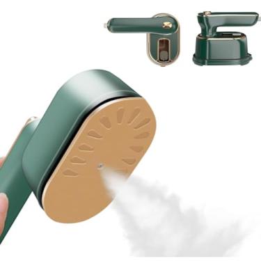 Imagem de Mini máquina de passar roupa portátil, uma máquina de passar roupa obrigatória para viajar dormitórios universitários e casas, adequado para famílias, dormitórios e viagens