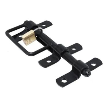 Imagem de 2X Trinco Porteira Portão Ferrolho Lateral N 1