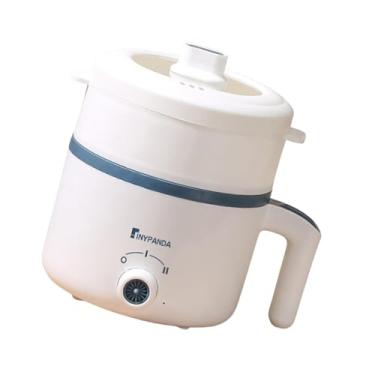 Imagem de Generic Panela elétrica portátil para arroz, panela multifuncional para cozinhar macarrão, para ramen, aveia, macarrão, bife, bolinho de massa, com Vaporizador