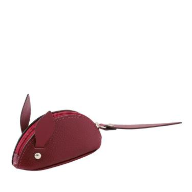 Imagem de Porta-Moedas De Couro Bovino Mariart Ratinho