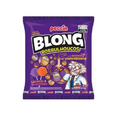 Imagem de Pirulito Borbulhoucos Recheio Efervescente 672g - Peccin