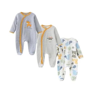 Imagem de Macacão Bebê Menina Manga Longa - Algodão 100% - Outono/Inverno, 6 mil