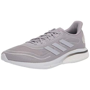 Imagem de adidas Tênis de Corrida Supernova Feminino, Cinza/Prata, 8.5