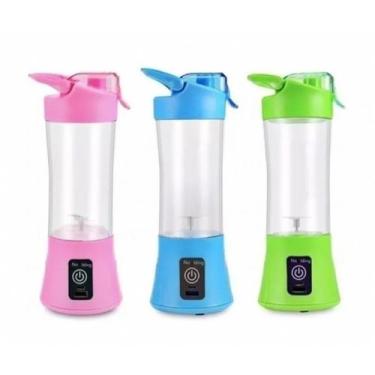 Imagem de Liquidificador pessoal portátil Juicer Blender Pink - Lightbek Officia