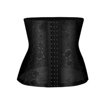 Imagem de Mulheres cintura rendas body shaper espartilho barriga emagrecimento c