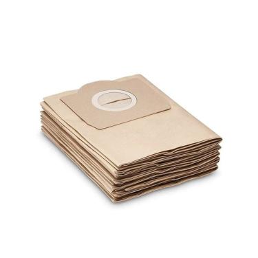 Imagem de Conjunto de 5 sacos de aspirador de pó para Karcher WD3 SE4001 MV3