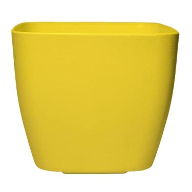 Imagem de JAPI VPMQY11 Vaso Plastico Musique, Quadrado, Amarelo 11