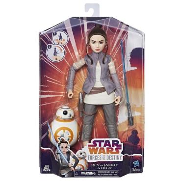 Imagem de Star Wars Forces of Destiny Rey e BB-8