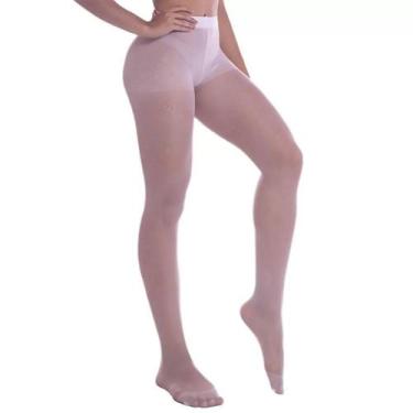 Imagem de Meia calça feminina selene fio 15 clássica 9020.001, EG, Branco