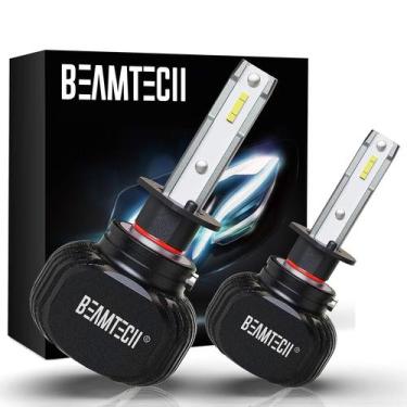 Imagem de Faróis de neblina BEAMTECH H1 S1 Series 6500K Xenon White (2 lâmpadas)