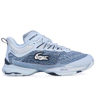 Imagem de Tênis Lacoste Ag Lt23 Ultra X Daniil Medvedev - All Court - Azul Claro E Marinho-40