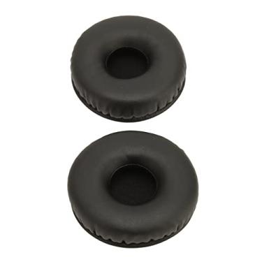 Imagem de KIMISS Substituição de Almofadas de Ouvido para Fones de Ouvido Sem Fio WH XB700 - Anúncios E de Couro Proteico Confortável para Maior Isolamento de Som E Conforto
