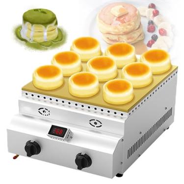 Imagem de MáQuina De Dorayaki A GáS De Bancada 2800pa, Placa De Cobre Antiaderente De 8mm, Queimador Tipo H Para Cozinha DoméStica, Restaurante, Padaria E Lanchonete