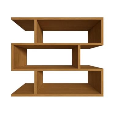 Imagem de Nicho Estante Decorações Amadeirado Escritório Quarto Sala