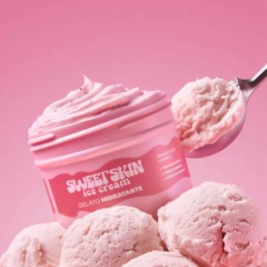 Imagem de Dailus Sweet Skin Kit Morango ao Leite Sabonete Esfoliante + Creme Hid