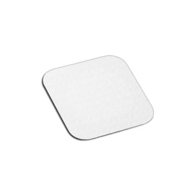 Imagem de Porta Copos Com Ilustração Personalizada Padrão Geométrico Textura Branca - Tamanho 10x10 cm