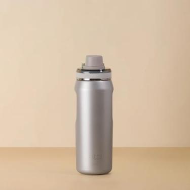 Imagem de VYTA GOLD SERIES | Garrafa Térmica Premium 500ml PACCO (Ouro Branco) Aço inoxidável 18/10 Até 24h gelada ou até 12h quente