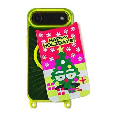 Imagem de SteepLab Capa Freehand + conjunto de capa de lona para iPhone 17 Air - capa transparente pronta para cordão com placa traseira magnética intercambiável (Radiant & Merry)