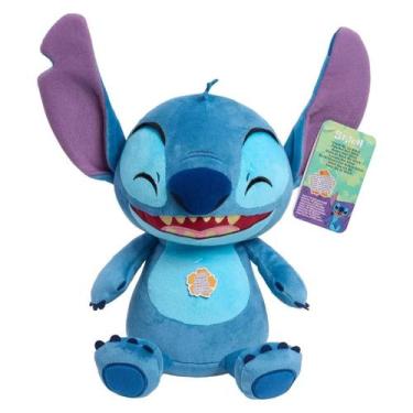 Imagem de Pelúcia Interativa Com Risadas Stitch - 4574 Sunny - Sunny Brinquedos,